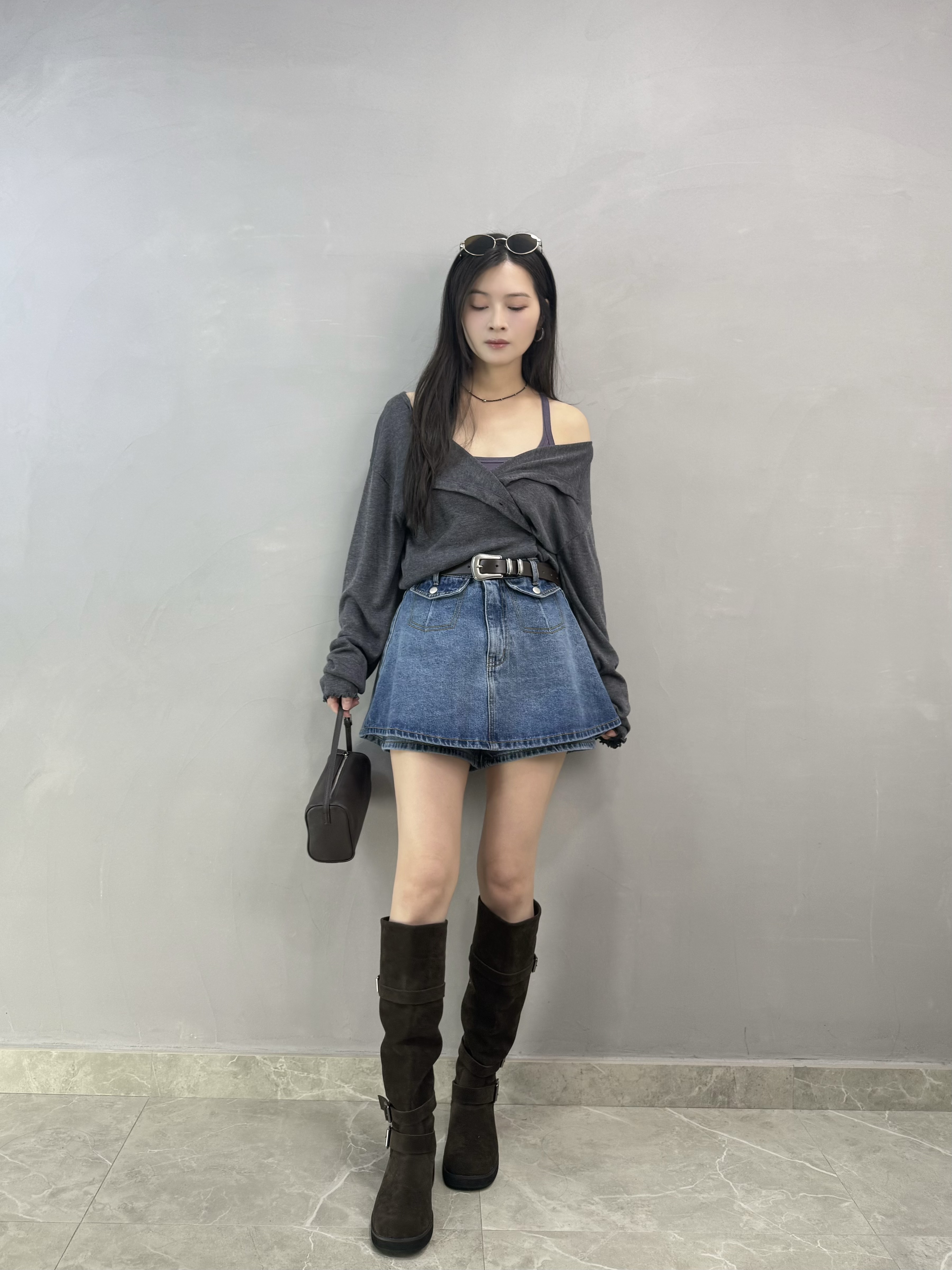 F06 兩著木耳邊外套仔