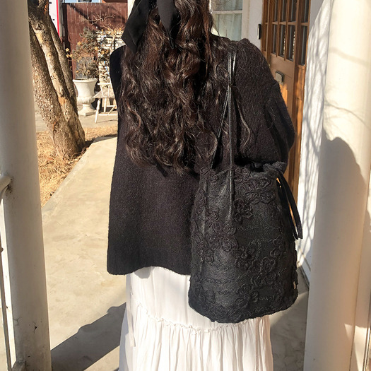 [ovuni] Lace Cottage Bag (2款)
