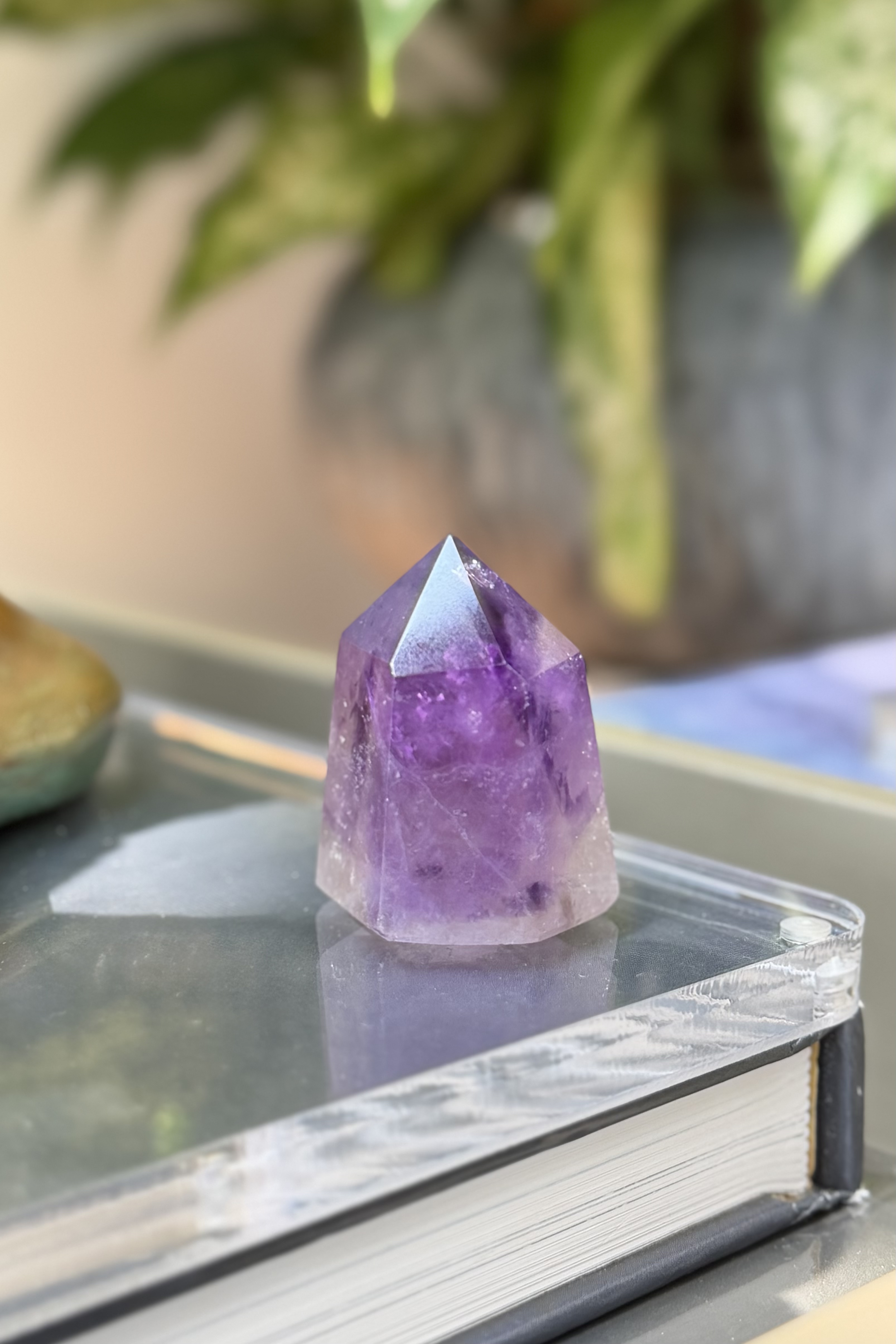  ༒3.9cm紫水晶六角小柱 ༒ AM.1205H3t-RA19*3MT