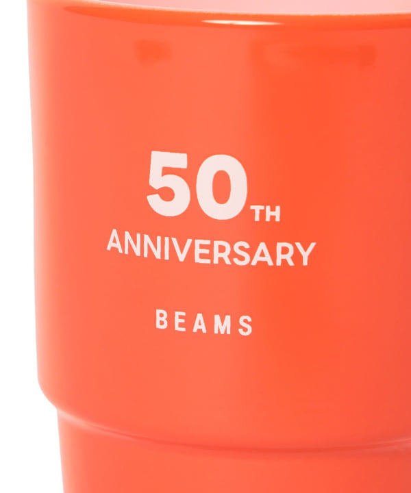 【別注】50周年 Fire-King × BEAMS / ADVERTISING MUG