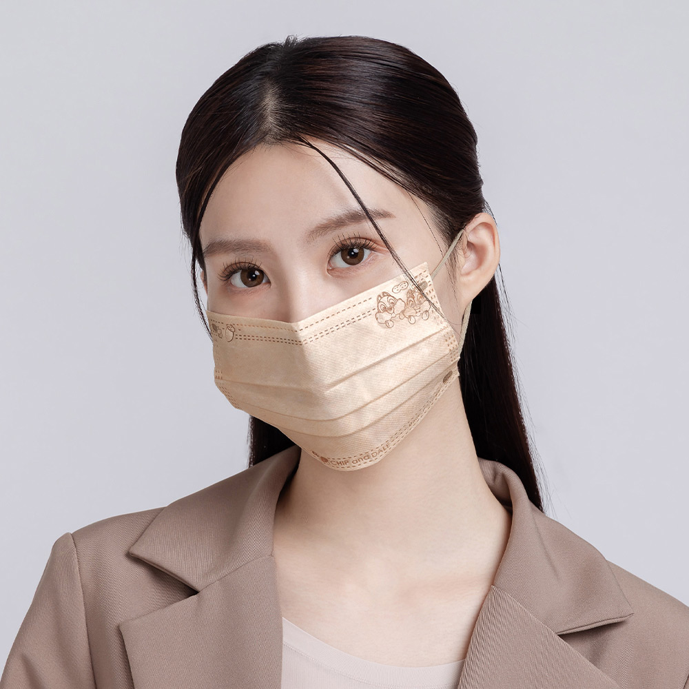 【台灣】DISNEY 奇奇蒂蒂 成人平面口罩（ 30入/盒）