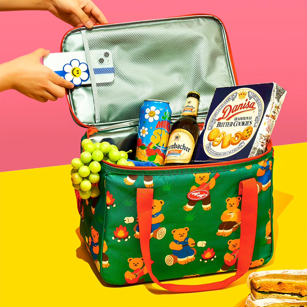 Wiggle Wiggle Camping Bear 可背式保溫袋