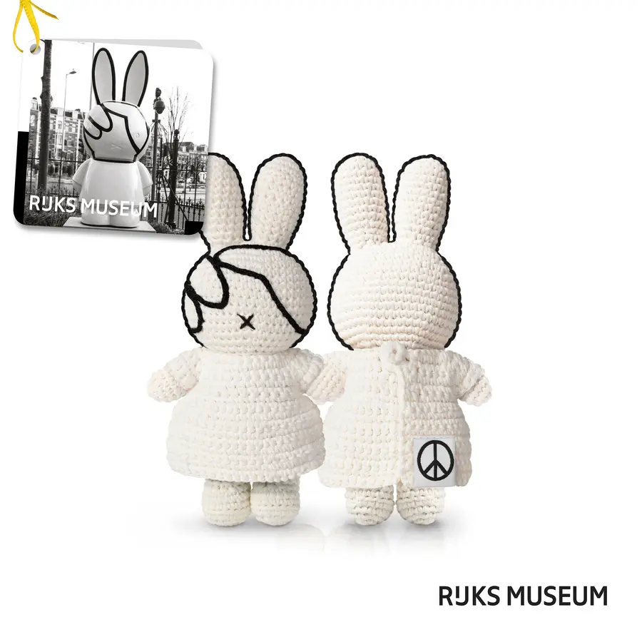 📦訂購 台灣代購 荷蘭 Just Dutch 手工編織 米菲 Miffy 致和平 公仔