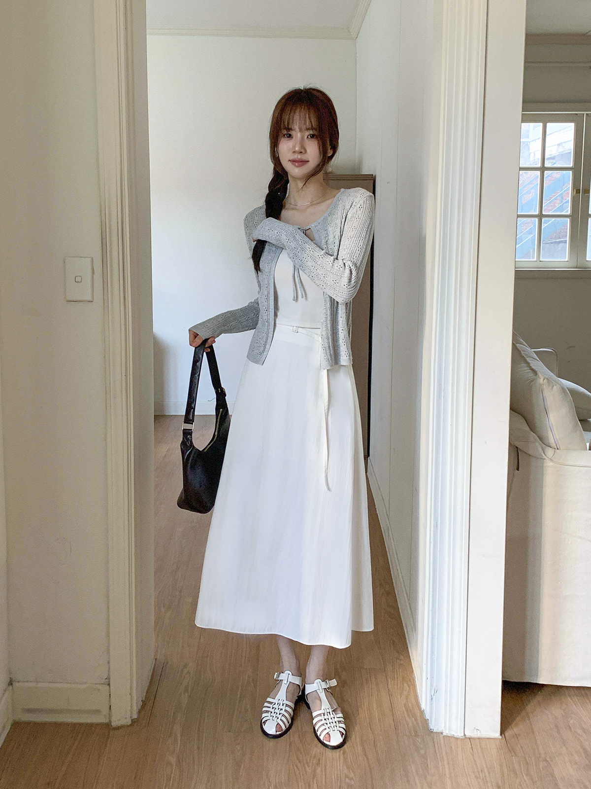 ❥ 文 青 A 字 型 長 裙 。