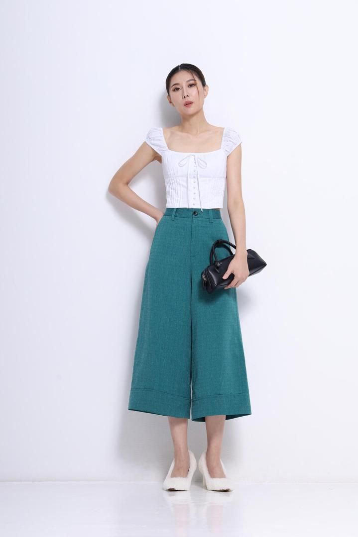 方领短版上衣 2609