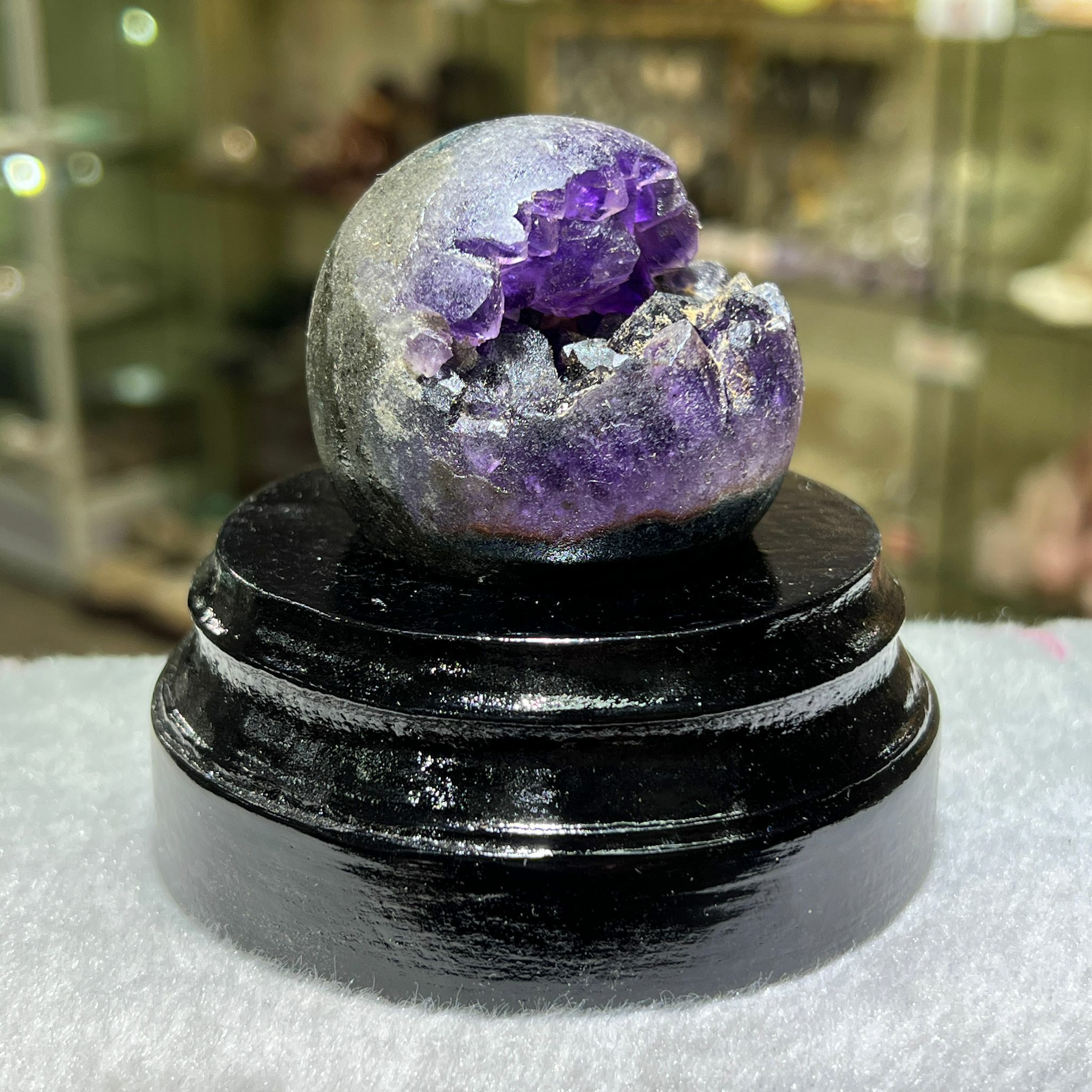 紫晶開口笑 5.2cm+/- - 1