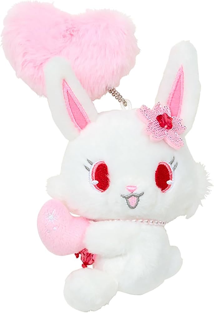 寶石寵物 Jewelpet 毛毛心 公仔掛飾 露比 #P-SAD0082 [Sanrio] (BACK-ORDER)