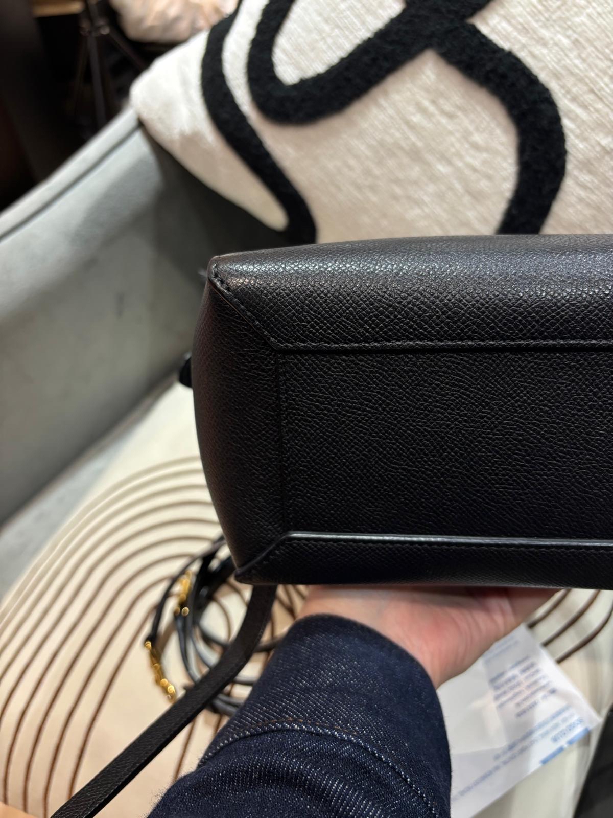 Celine nano belt bag black 黑色牛皮 100%Authentic, 99%New ✅收據✅Dust bag