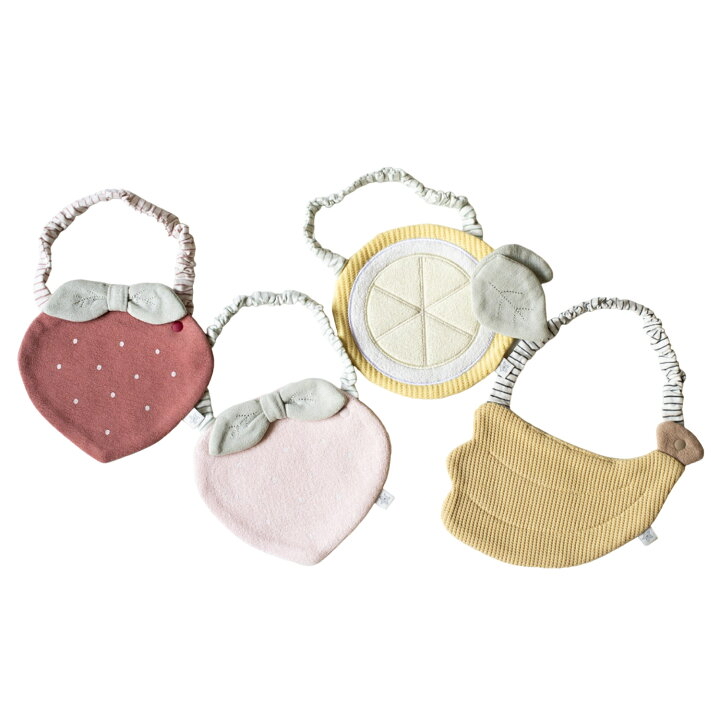 🇯🇵預訂 日本直送🇯🇵Mocmof四色水果系列口水巾汗巾套裝