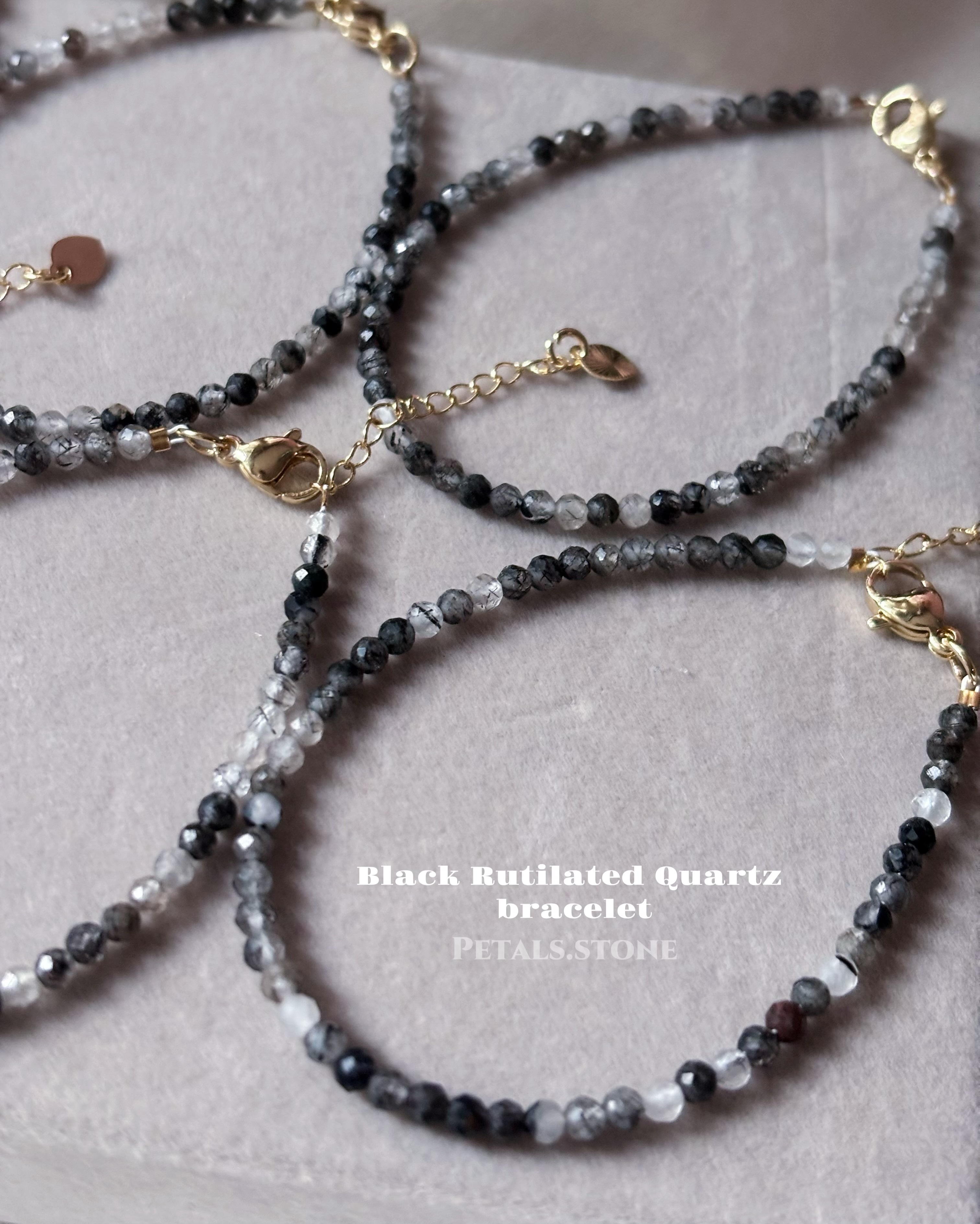 🖤Black Rutilated Quartz |  黑髮晶