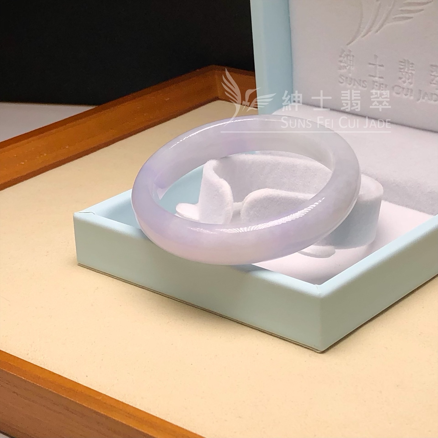 會卡紫羅蘭貴妃鐲51.6mm