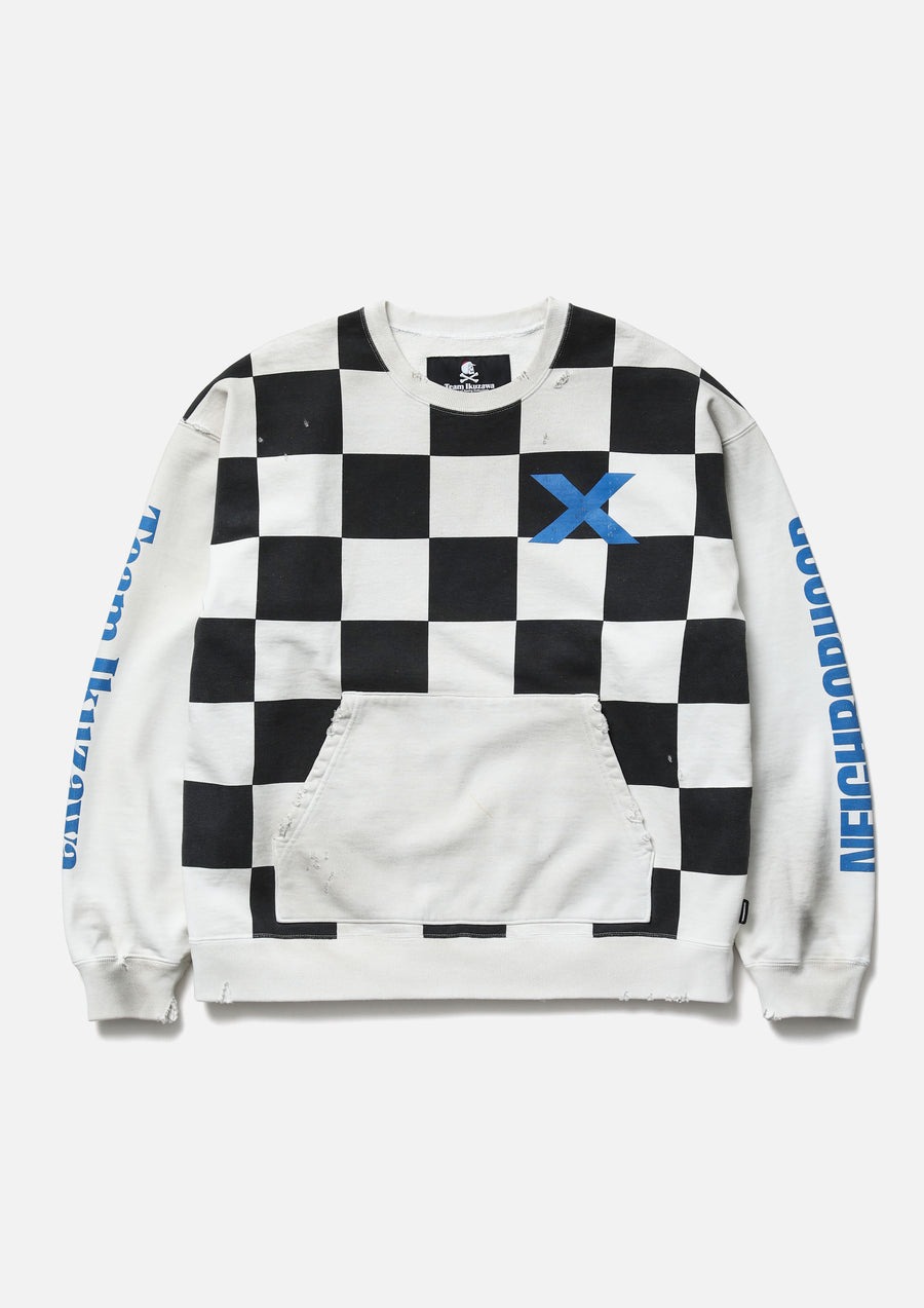 NEIGHBORHOOD NH X TEAM IKUZAWA X TRIUMPH . SAVAGE SWEATSHIRT
