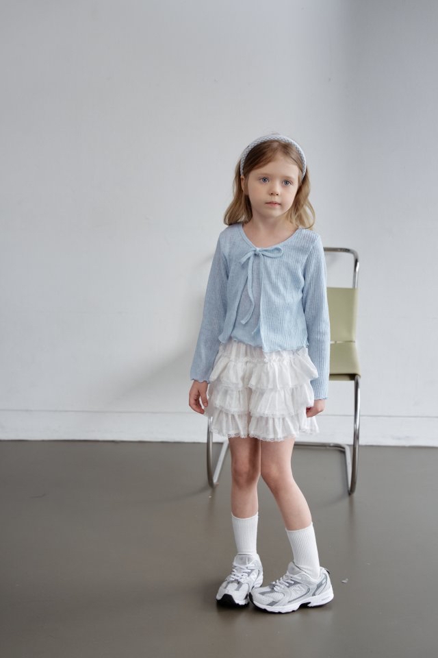 Momoann | Cardigan set (Blue size 9(105-113)