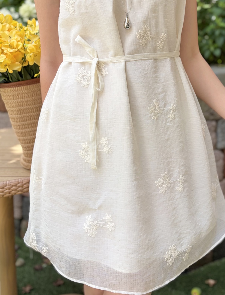 Fleur Embroidered Dress