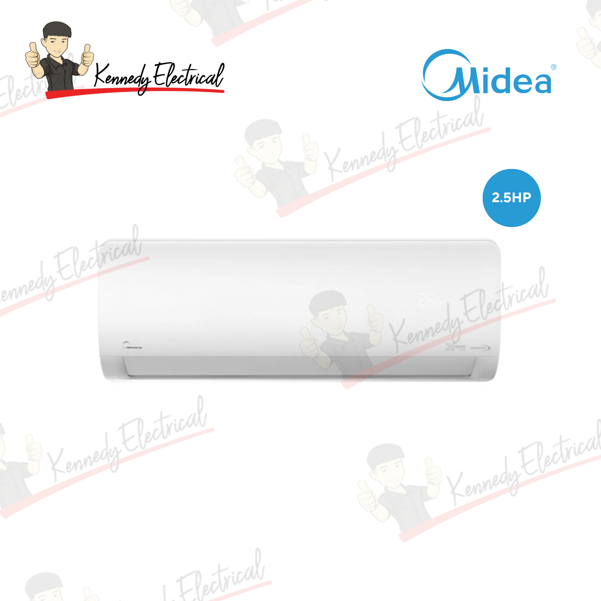 Midea 2.5Hp R32 Xtreme Save Inverter Air-Conditioner MSXS-25CRND8