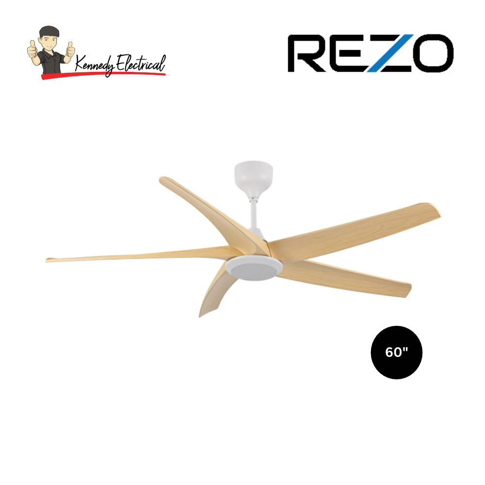 Rezo 60" Roma DC Motor Ceiling Fan (ROMA60)