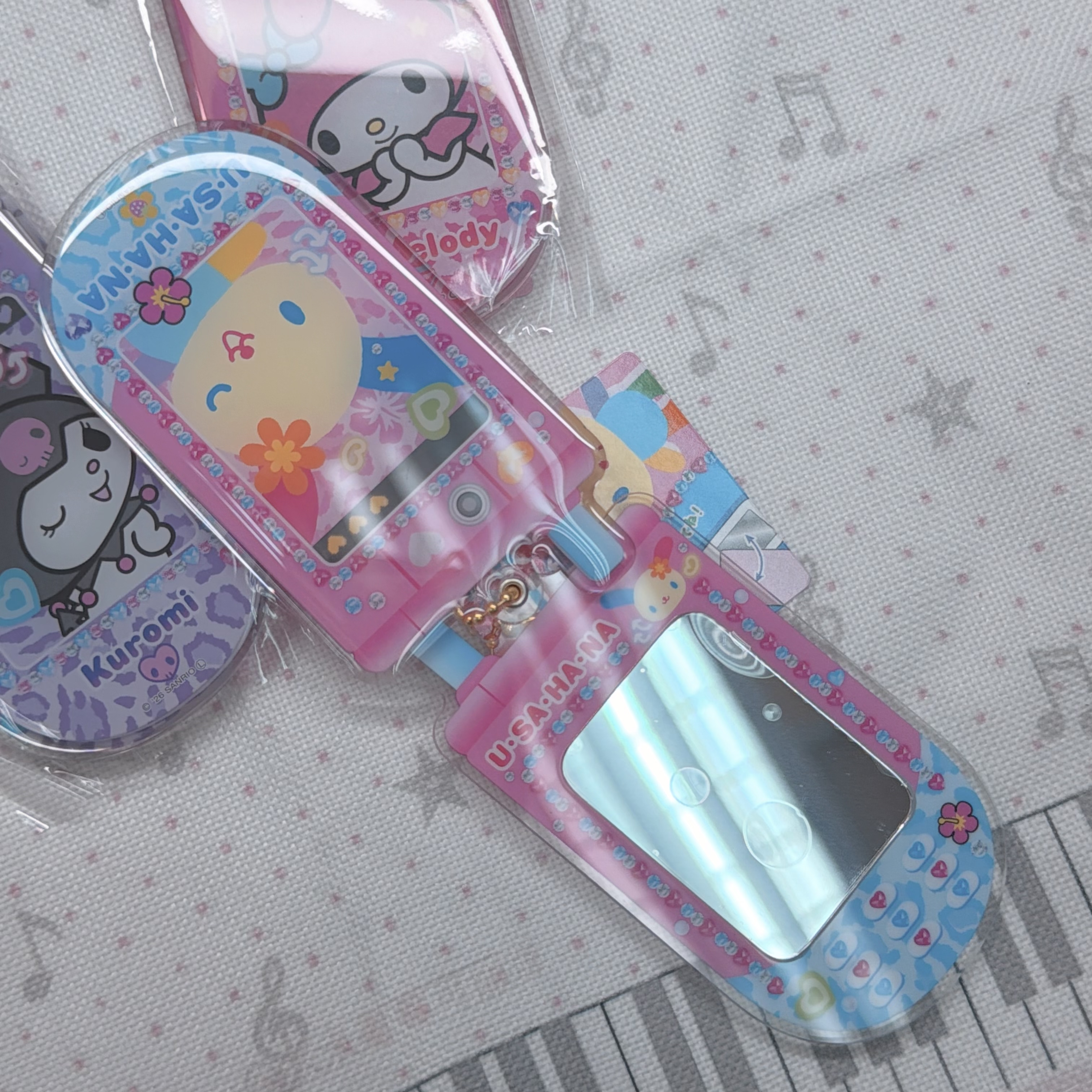 Sanrio y2k 手機推鏡吊飾