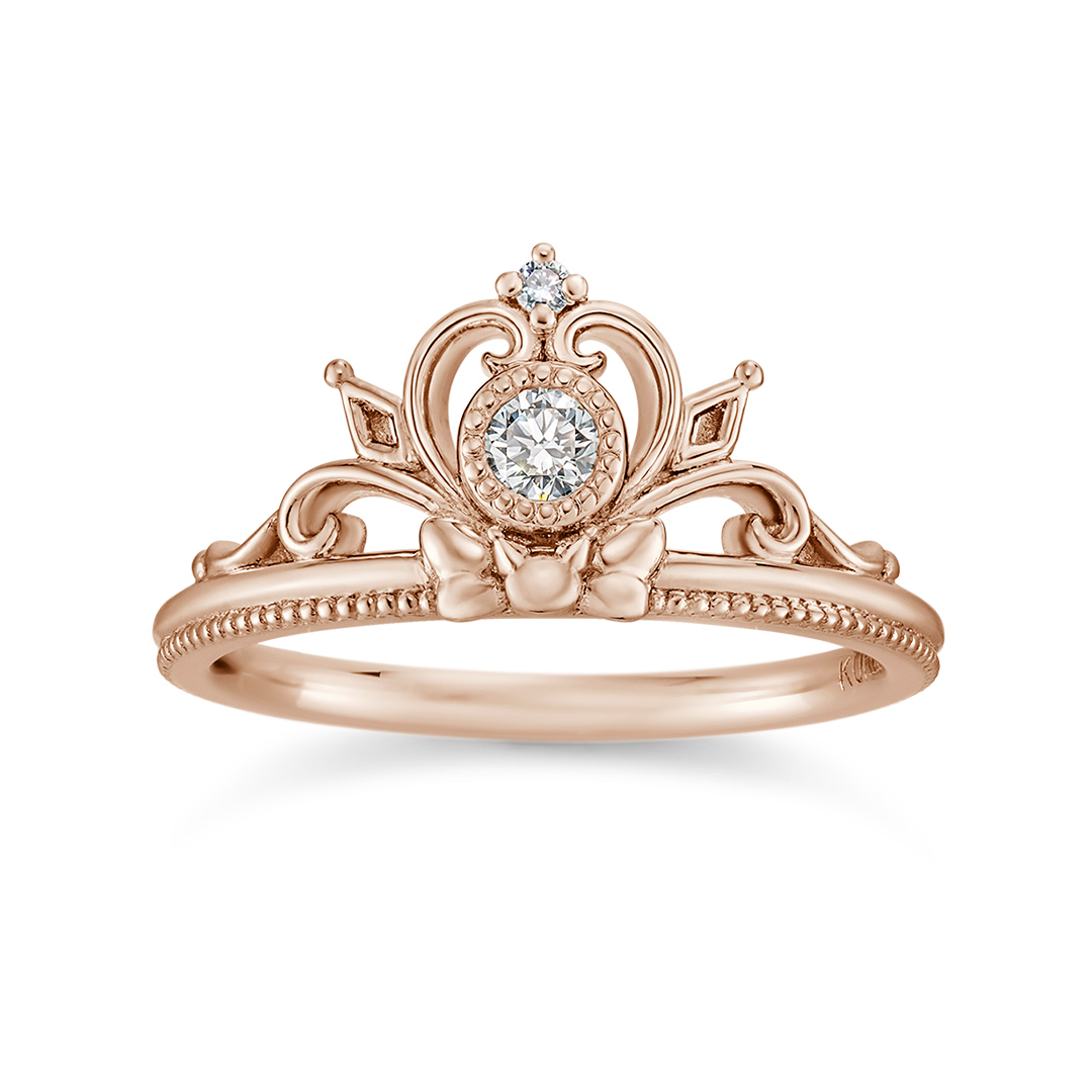 📦訂購 日本限定 u-treasure Sanrio Kuromi 可羅米 皇冠 18K玫瑰金戒指