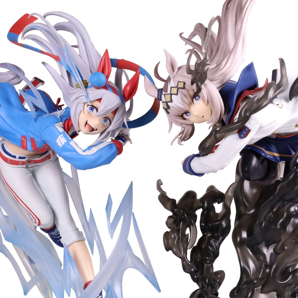 Banpresto, Evolve Figure: Umamusume (Pretty Derby), Cinderella Gray, Oguri Cap and Tamamo Cross (Set) 賽馬娘 灰髮灰姑娘 玉藻十字 和 小栗帽 (套裝)