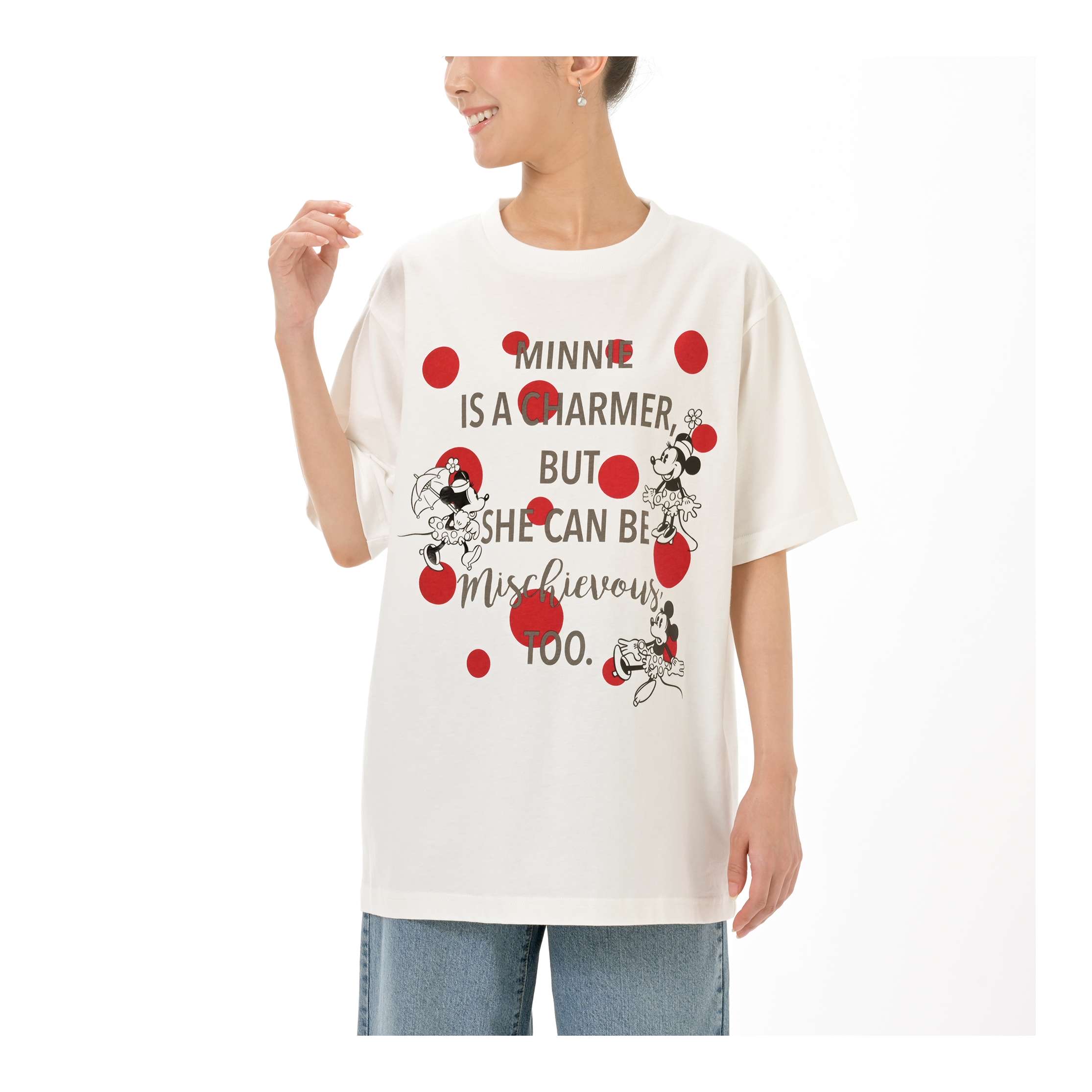 🎀【預訂】Disney T-shirt Collection - Minnie白色
