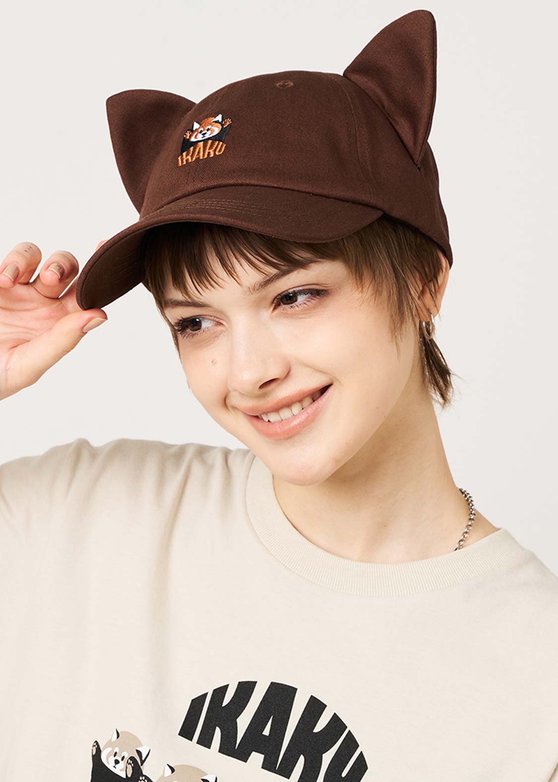 📦訂購 日本限定 graniph IKAKU Red Panda 小熊貓 棒球帽