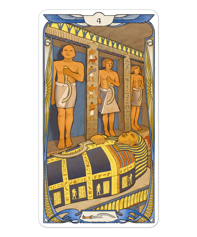 埃及新藝術風格塔羅牌｜Egyptian Art Nouveau Tarot