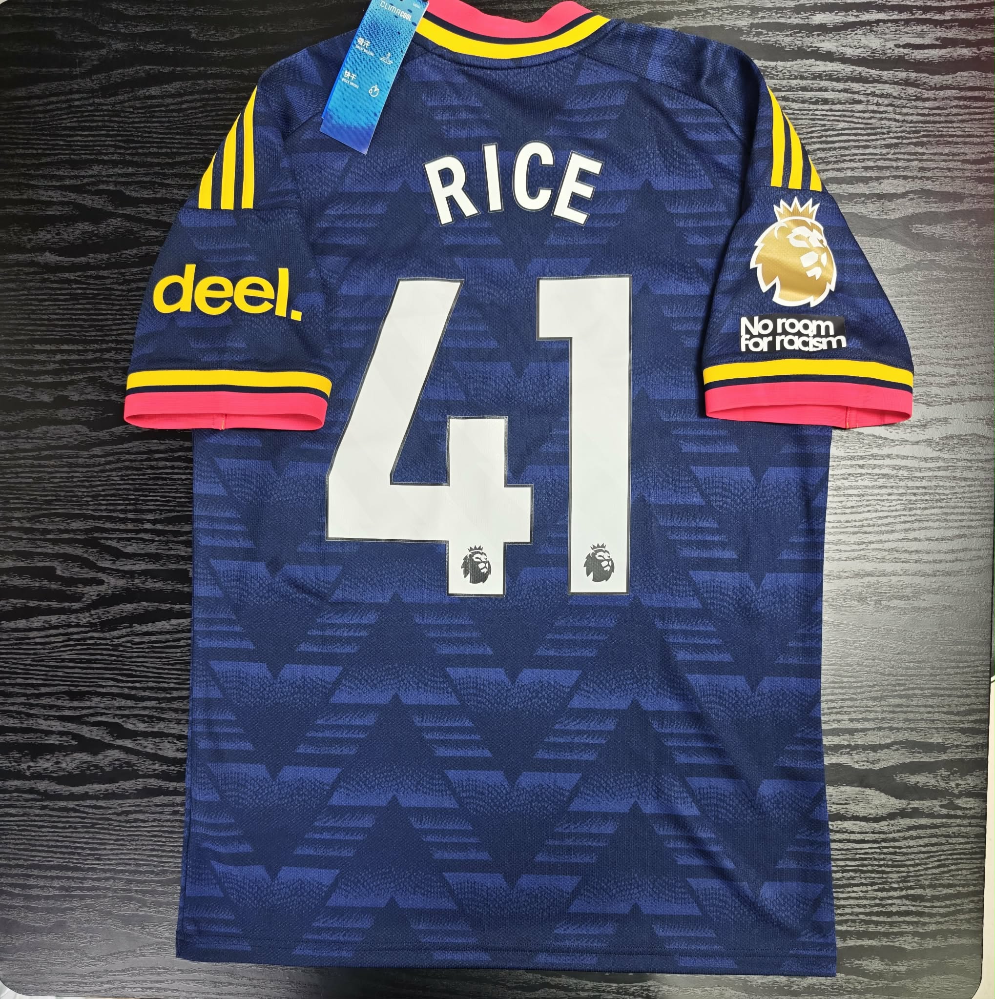 26/27 阿仙奴 客 亞碼L 原裝英超 RICE Fullset