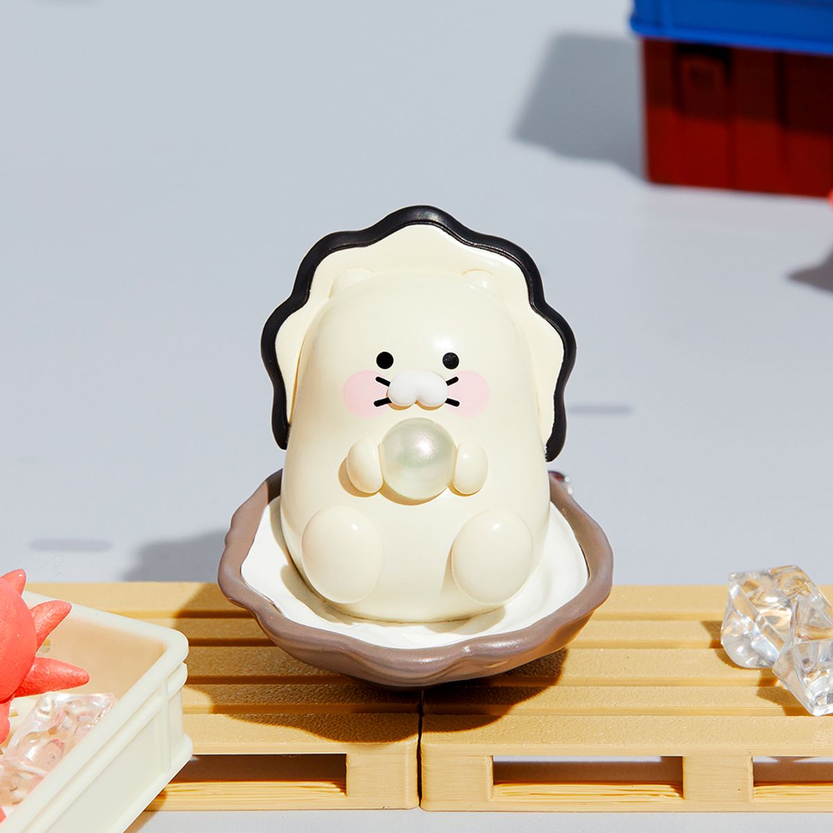 [Kakao Friends] 春植漁市場 Figure Keyring (4款)