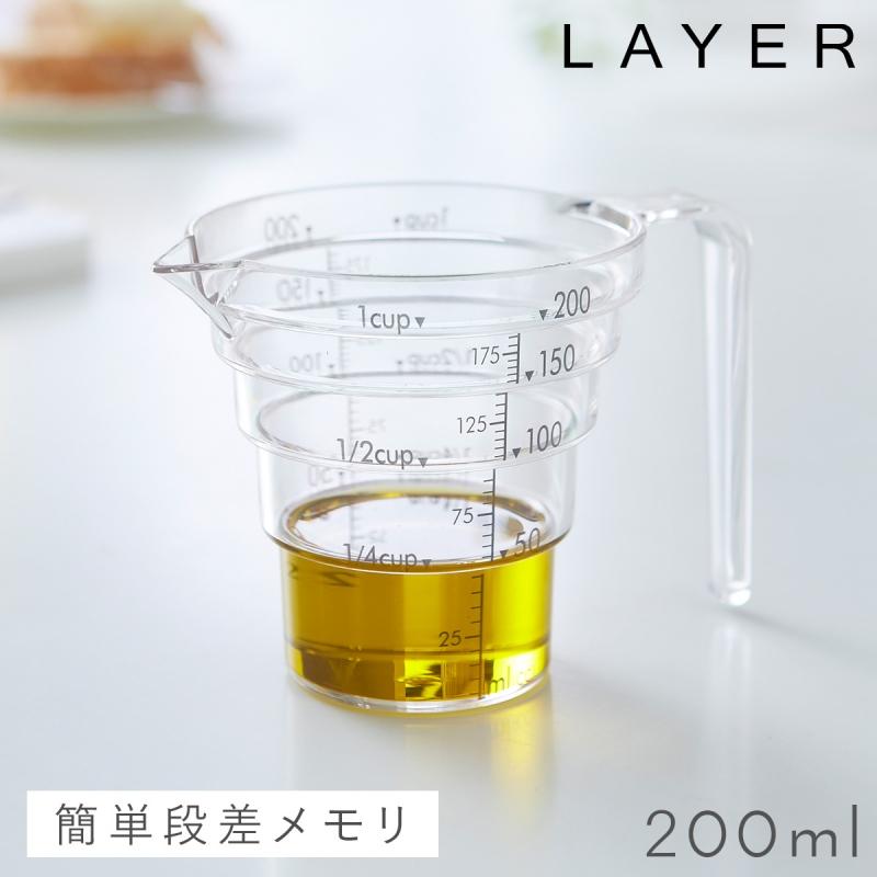 🔥🔥【日本直送《LAYER》段差式易看計量杯】