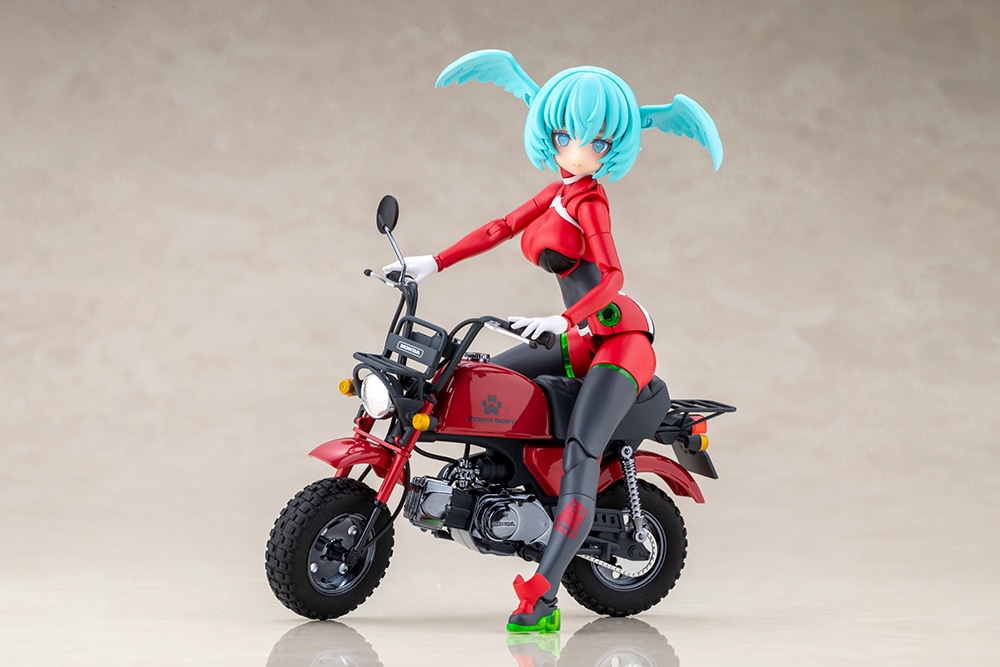 (預訂訂金 $100) (總價 $358) 壽屋 Kotobukiya Megami Device 女神裝置 PUNI MOFU 賽車鴞 RACING XIAO with Honda Z50J Gorilla 模型 (KO08732) (行版) 