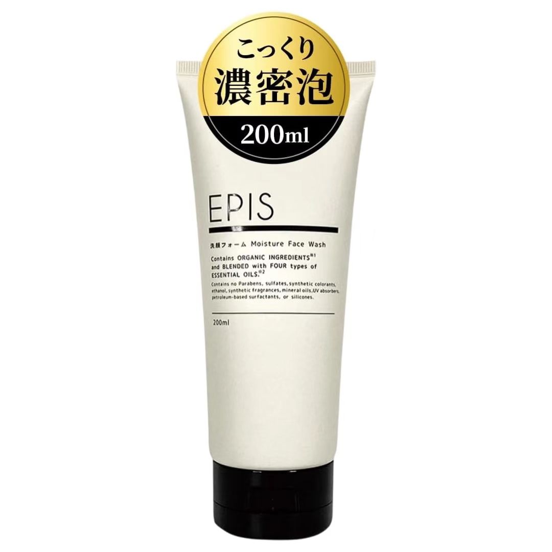 日本有機保濕潔面乳 EPIS Moisture Face Wash 200ml