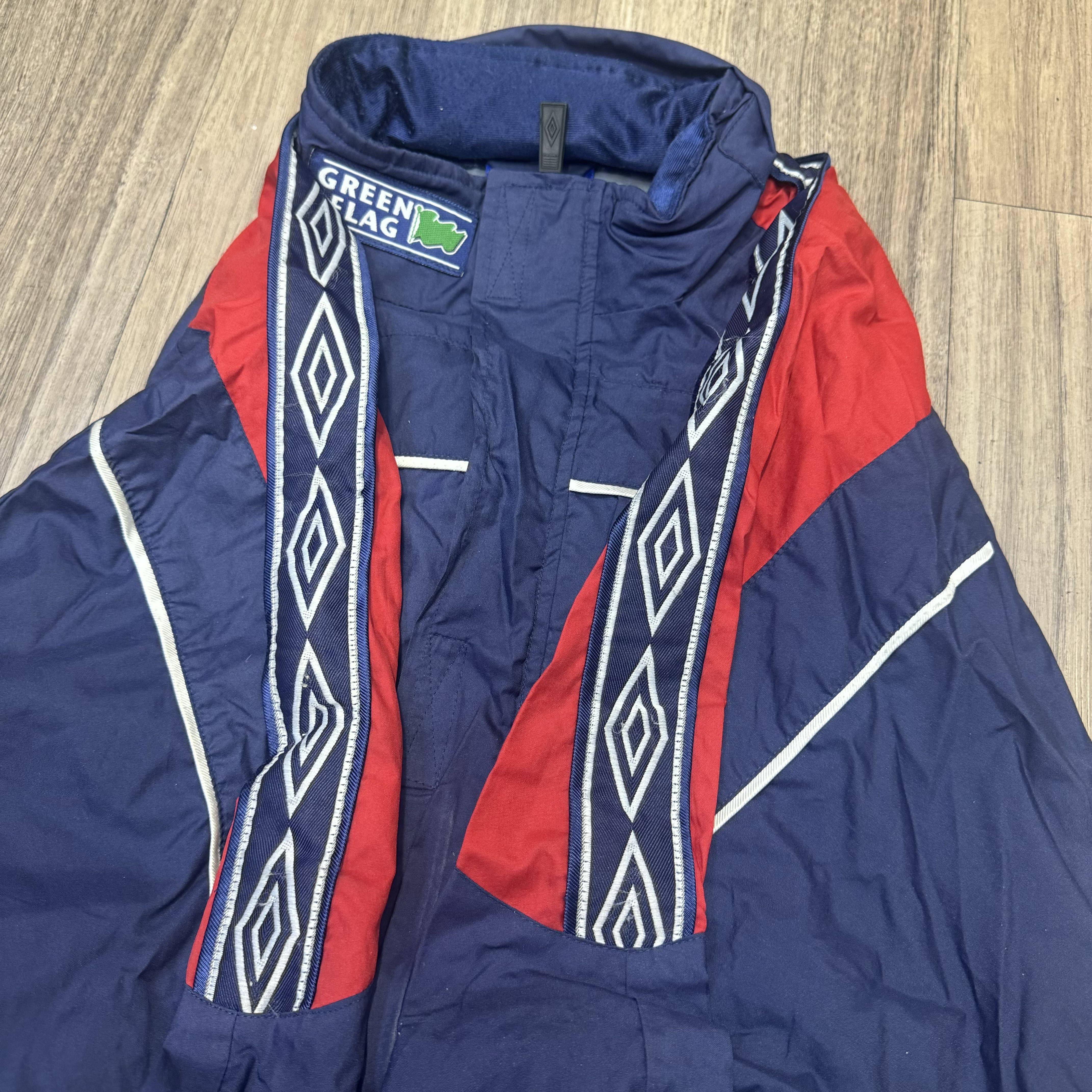 England 98/00 vintage rain jacket