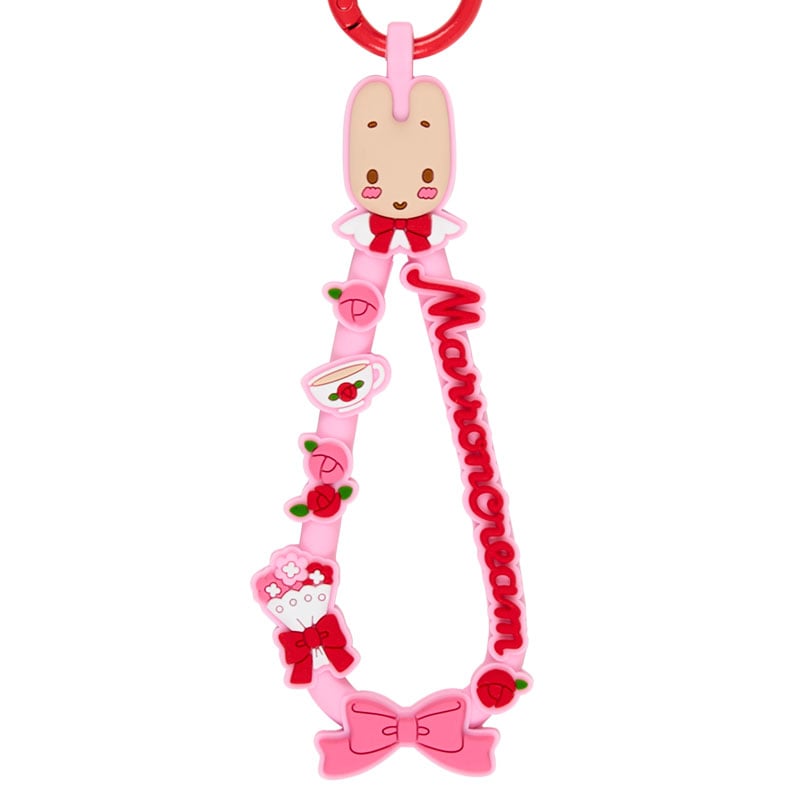 現貨｜Sanrio Marron Cream 茉莉兔 日版 橡膠繩 鎖匙扣 (82879-3)