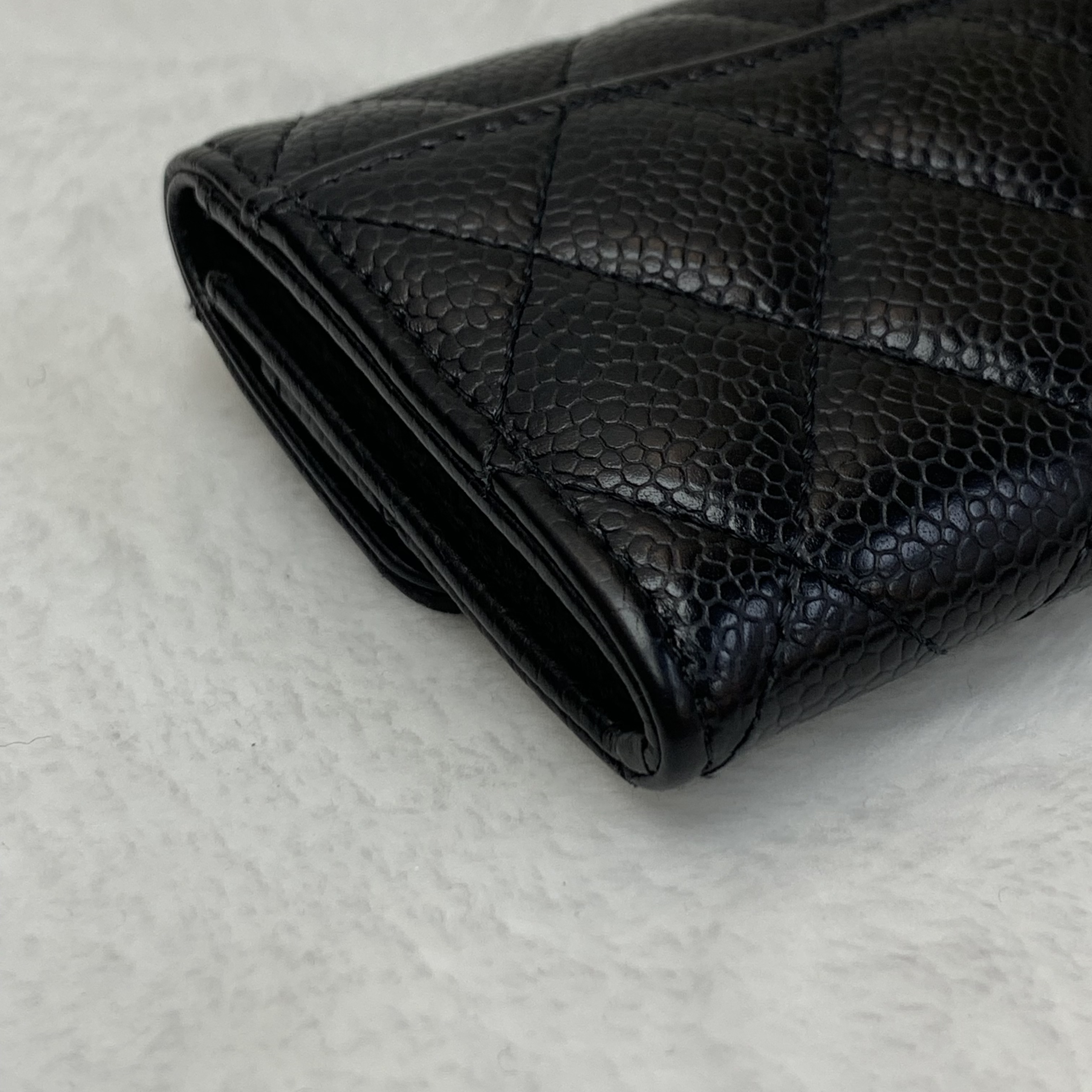 Full set Chanel 荔枝紋牛皮經典款卡套