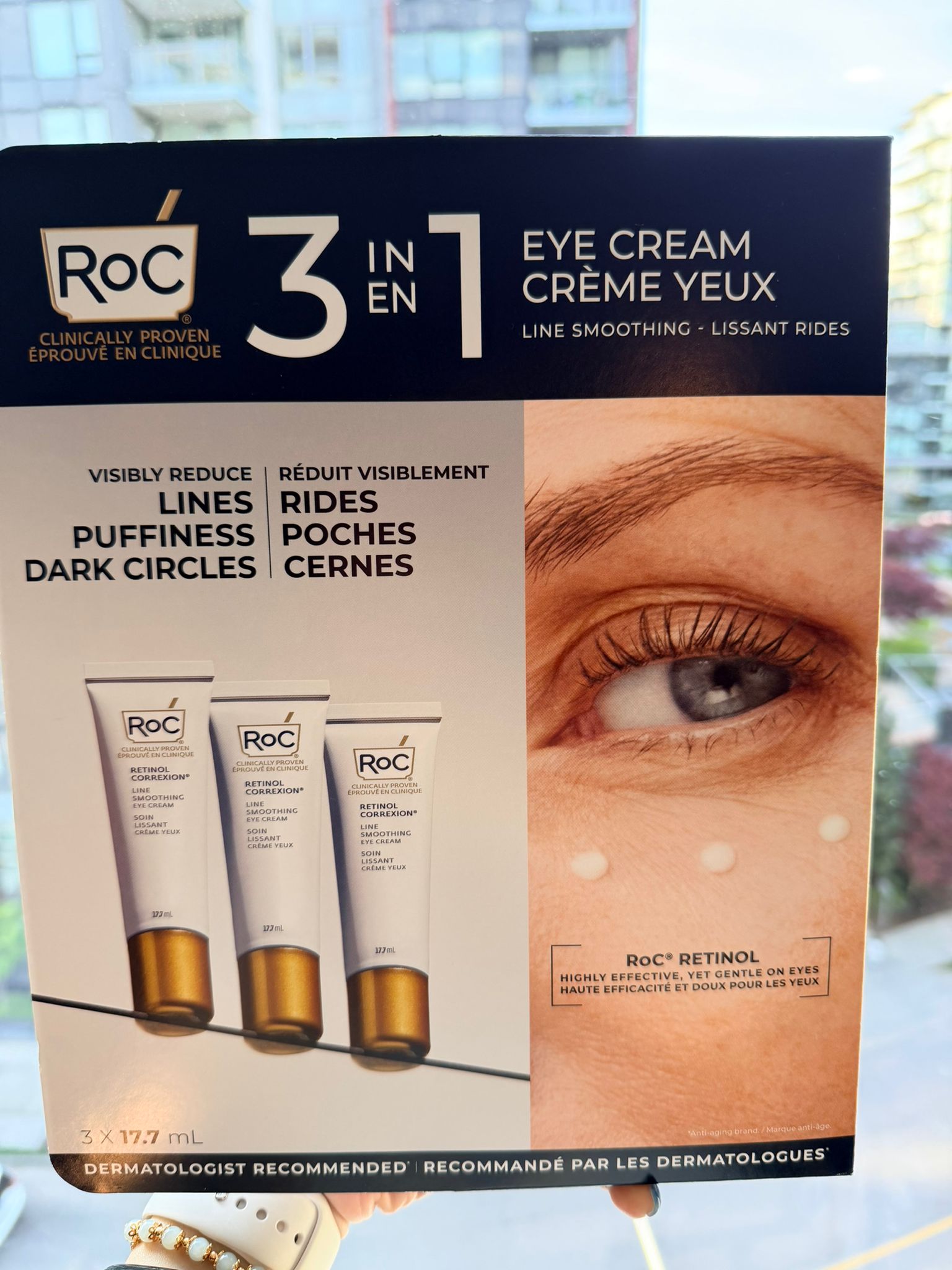 ROC 抗老眼霜三支裝