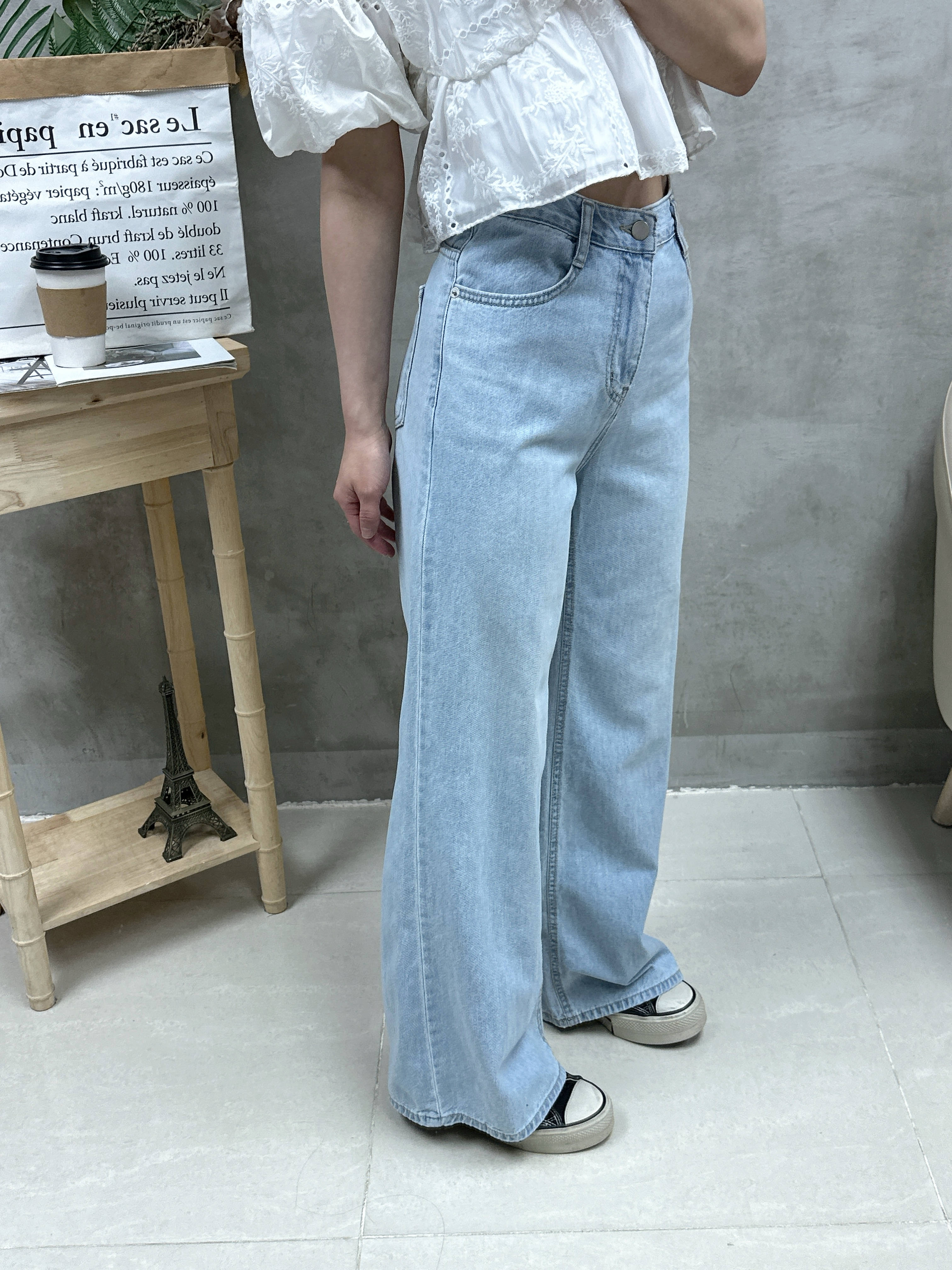 J14 夏日直腳牛仔褲