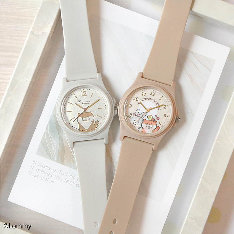 日本預訂📍可愛謊言的水獺麵包店造型系列 - PVC手錶 20/3日本開售