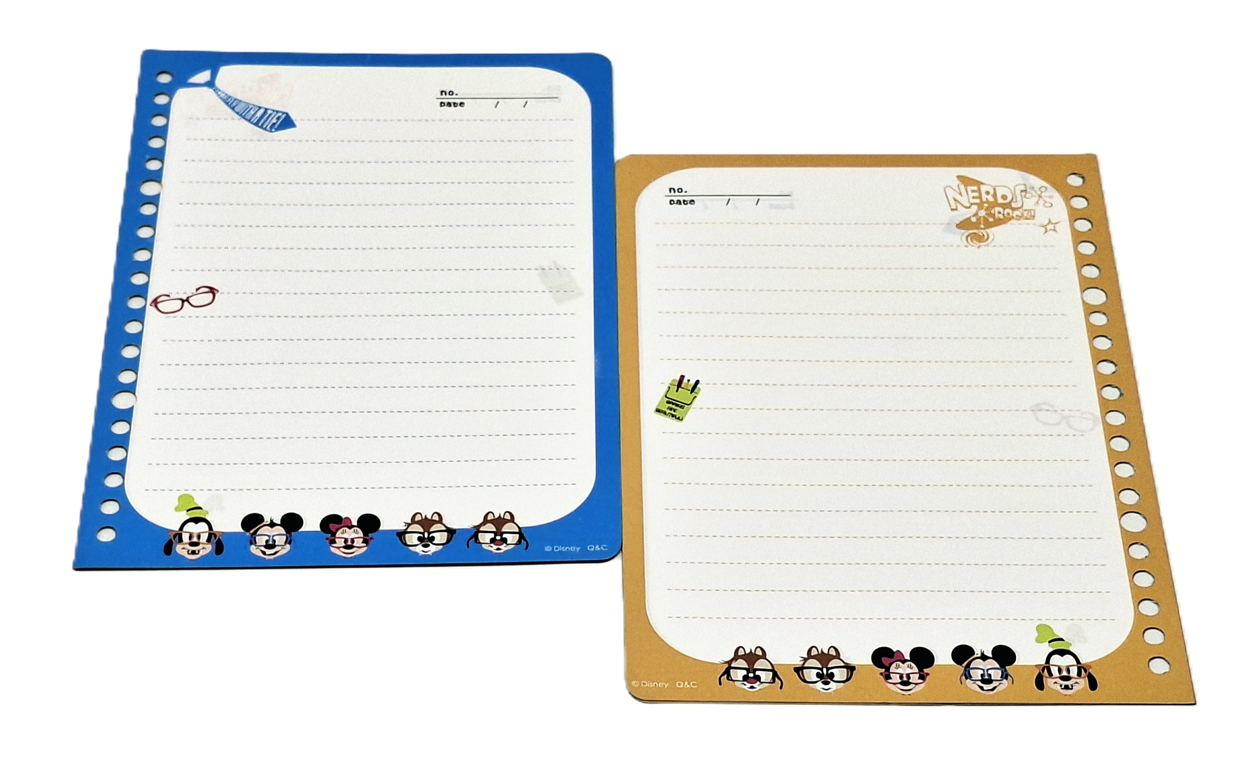 A5-20孔活頁內紙-橫線 Mickey And Friends(KPIC-A5-19)