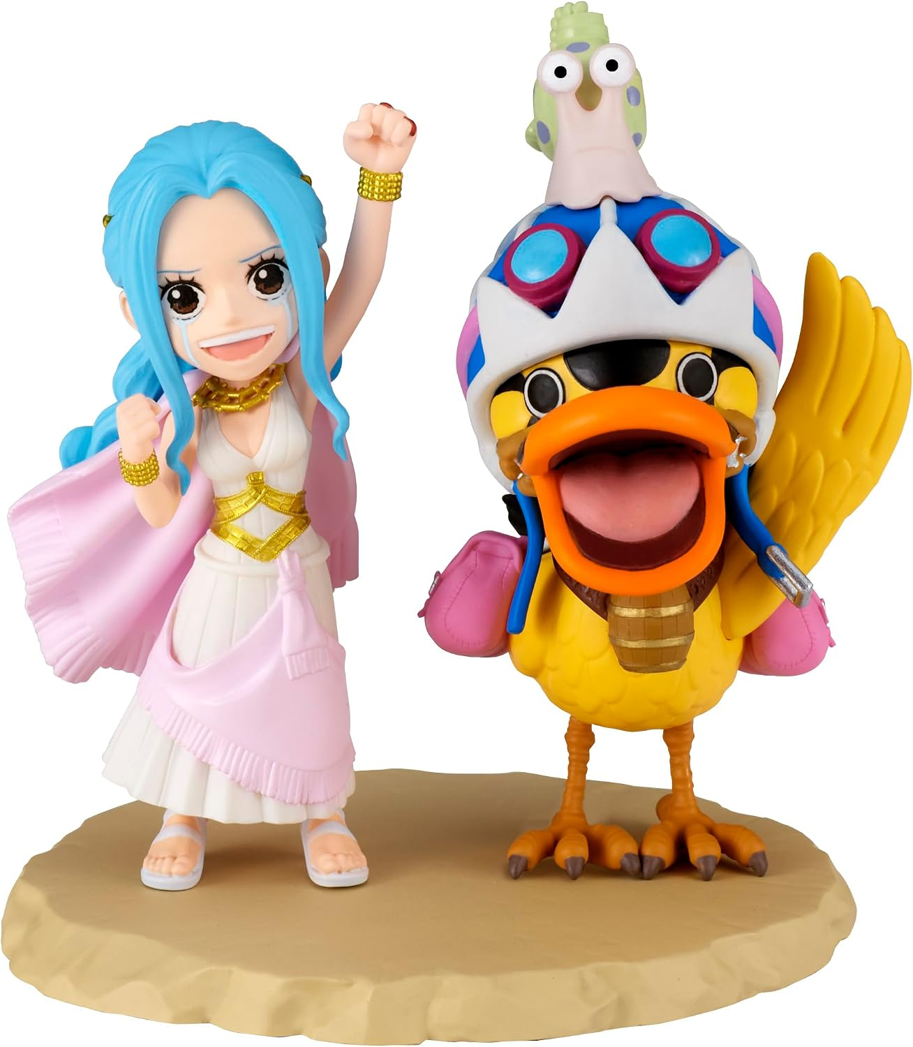 Banpresto, World Collectable Figure (WCF): One Piece, Log Stories, Nefertari Vivi & Karoo