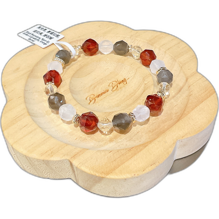 【月華曜金•守護啟蒙】深層療癒能量手串 