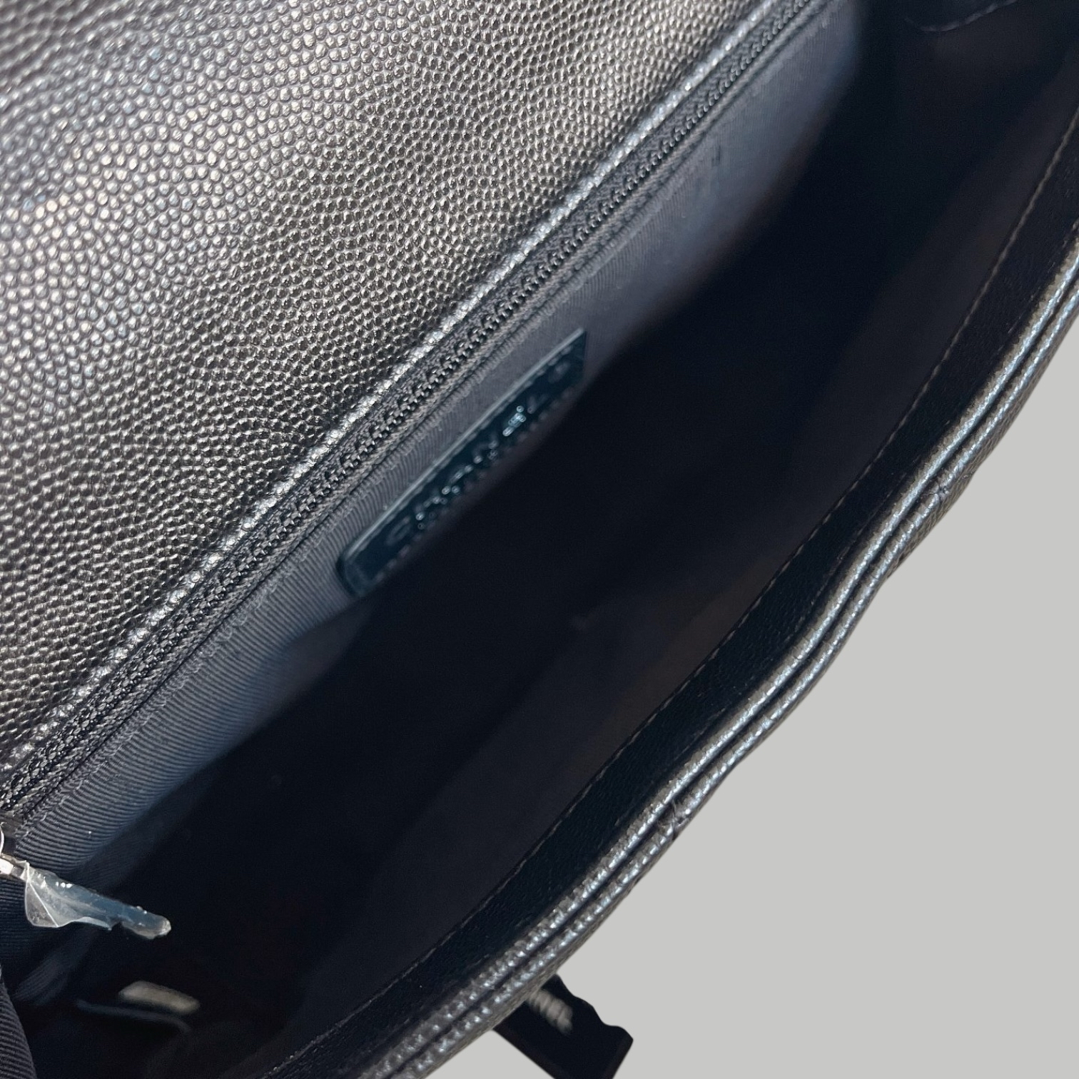 Chanel Caviar so black 