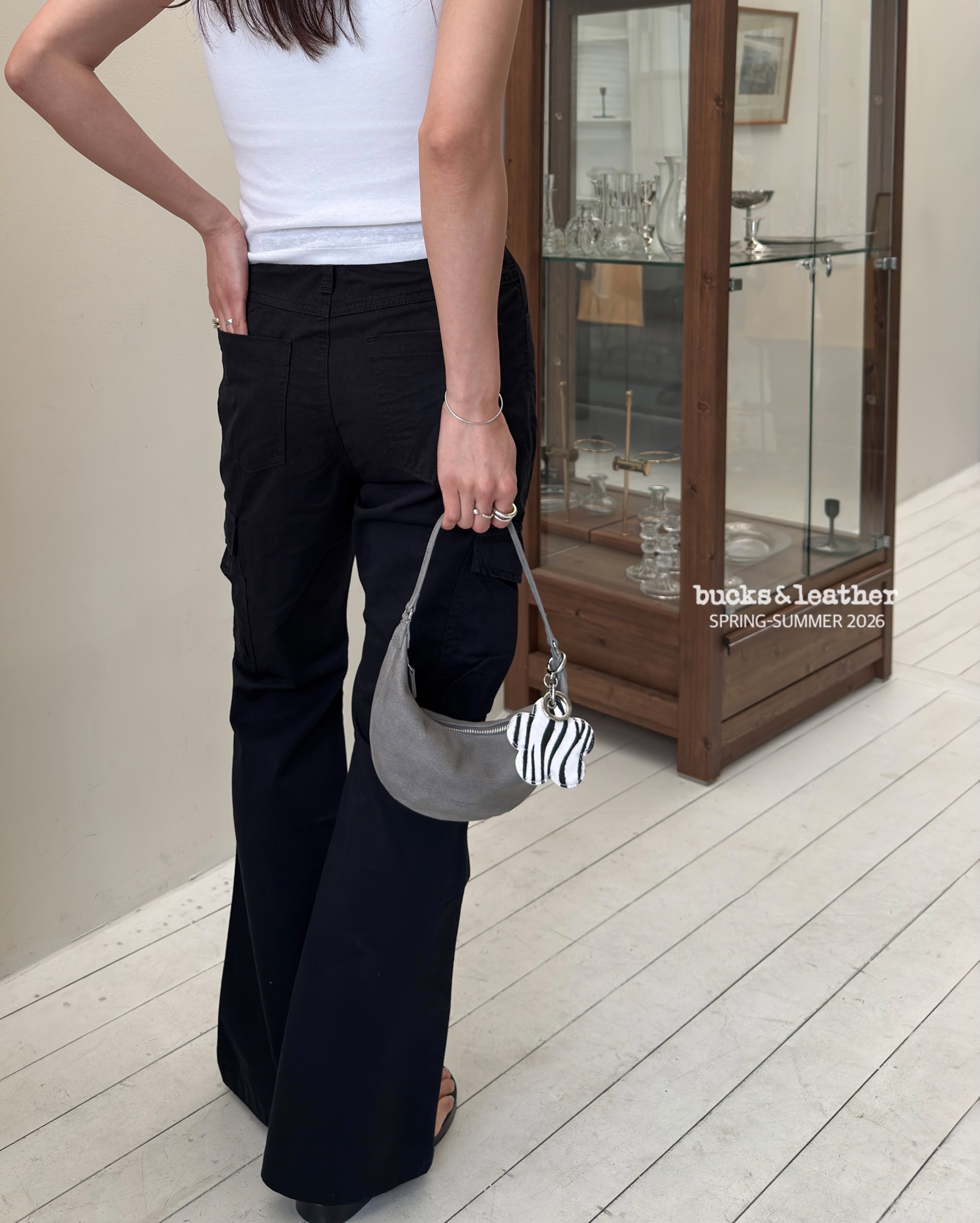 【26SS】預訂_可愛迷你月牙包 My Mini by Bucks & Leather
