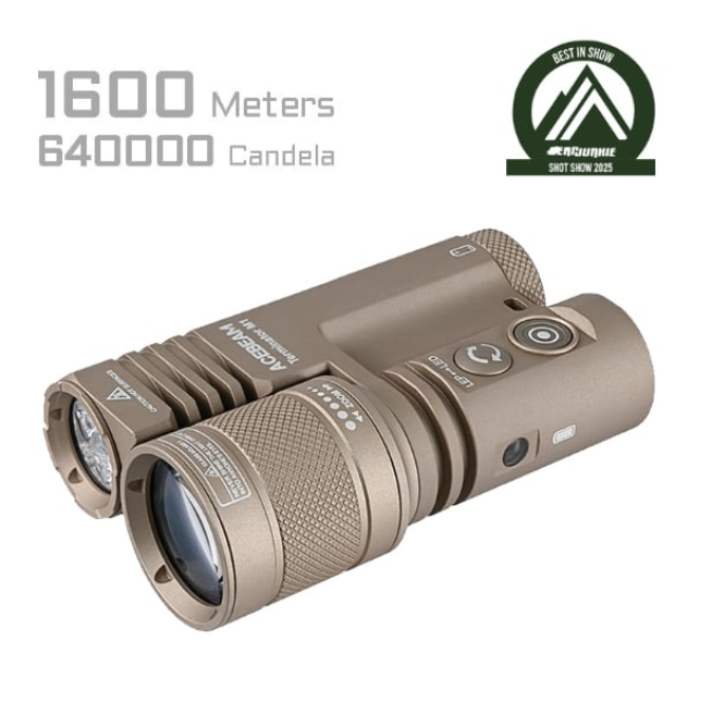 ACEBEAM M1 終結者 M1 雙頭 LEP/LED 手電筒