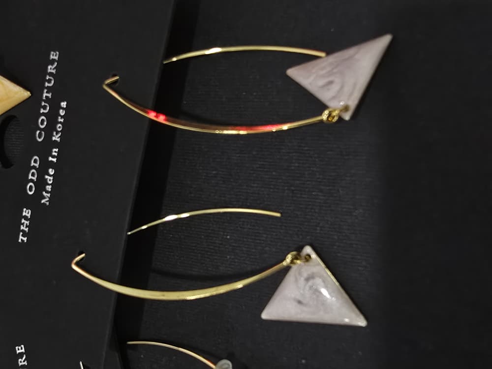Triad Curve Earrings