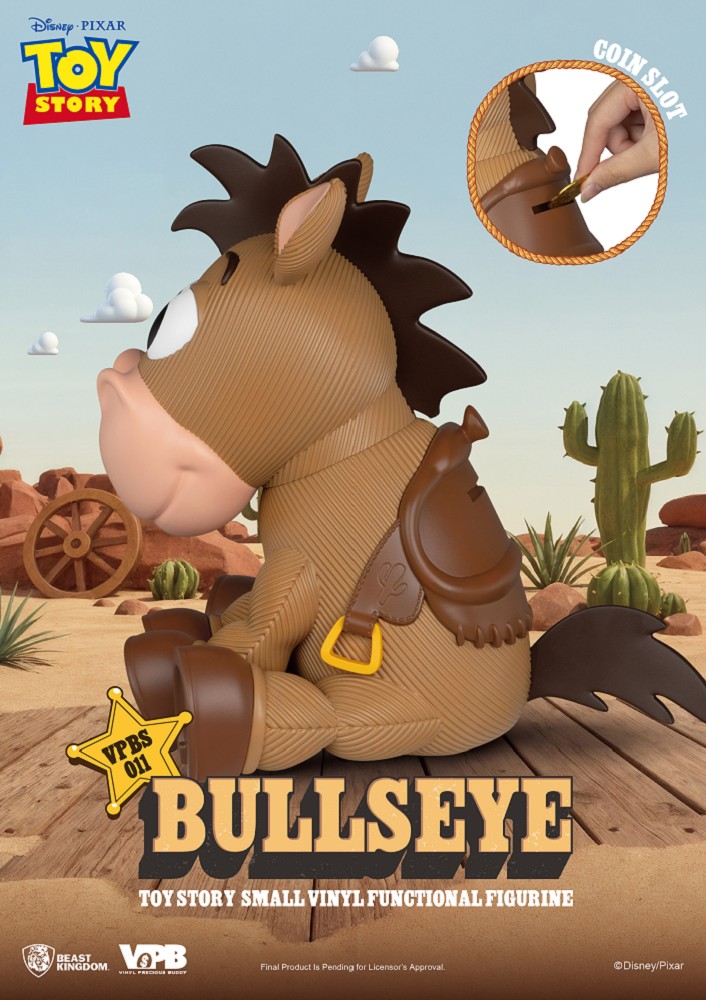 📦訂購 台灣代購 Disney 迪士尼 Toystory 反斗奇兵 小馬紅心 小型搪膠存錢筒 錢罌 Coin Bank