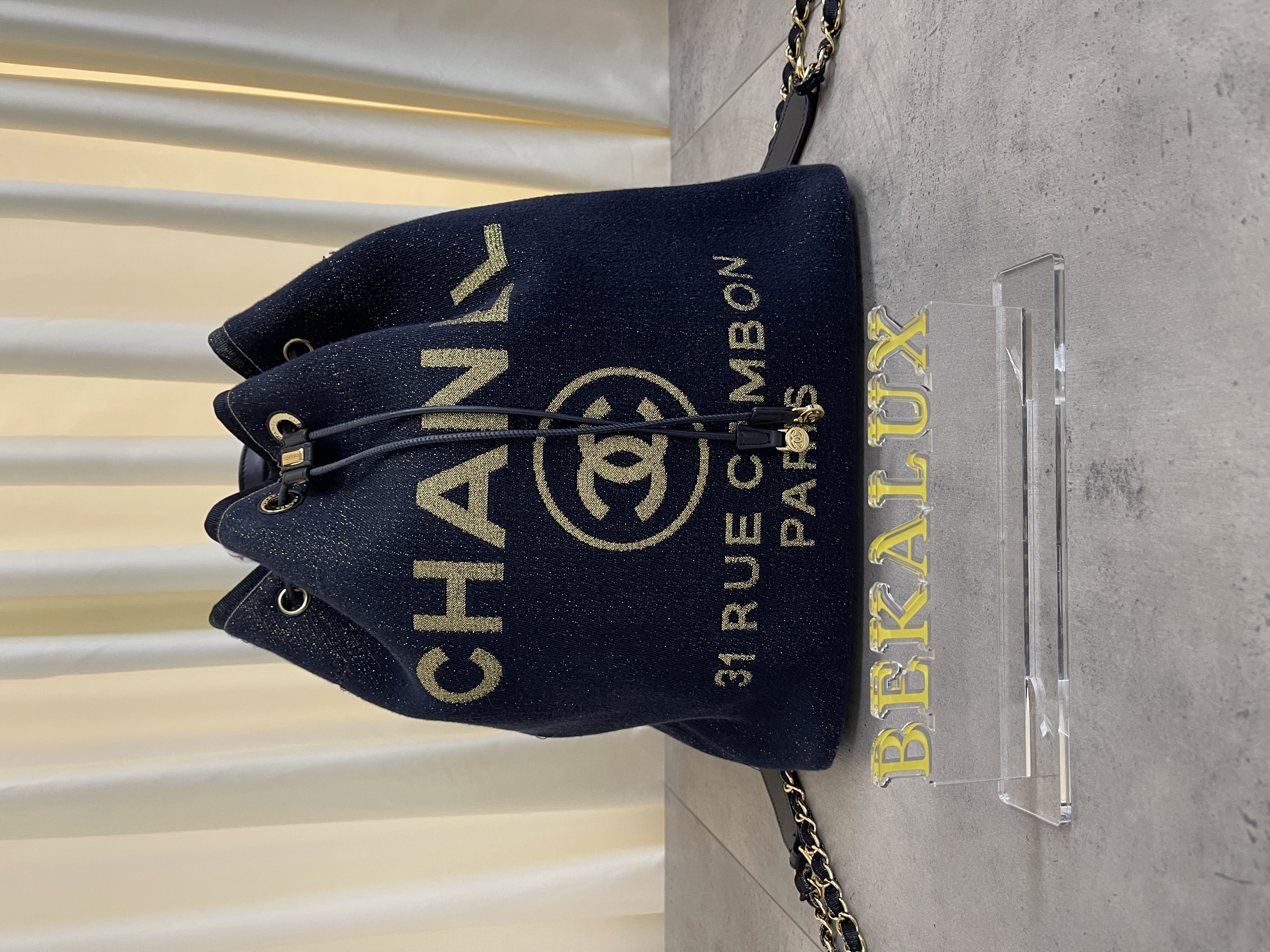 Pre-owned Chanel Deauville Backpack / Product Code: 26011607