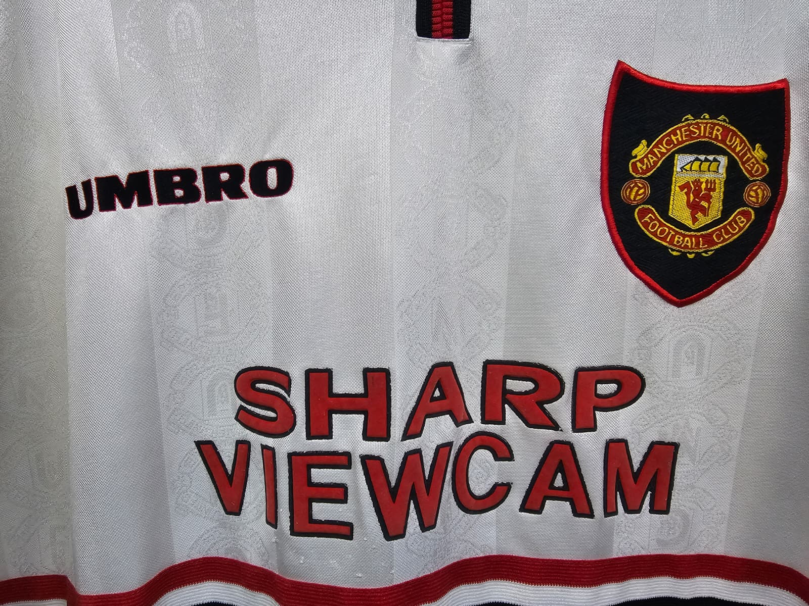 1998-99 Manchester United Away Shit #19 YORKE - 8/10 - (XXL)