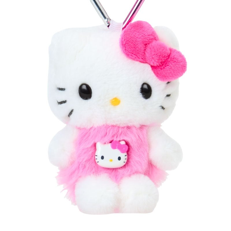 現貨｜Sanrio Hello Kitty 精彩的串珠系列 日版 吊飾 毛公仔 連心形扣 (76681-0)