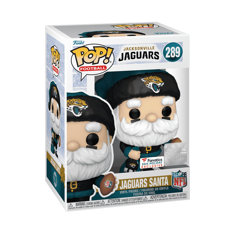 📦訂購 美國代購 Funko POP! NFL Jaguars Santa Figure 傑克孫維美洲虎 模型