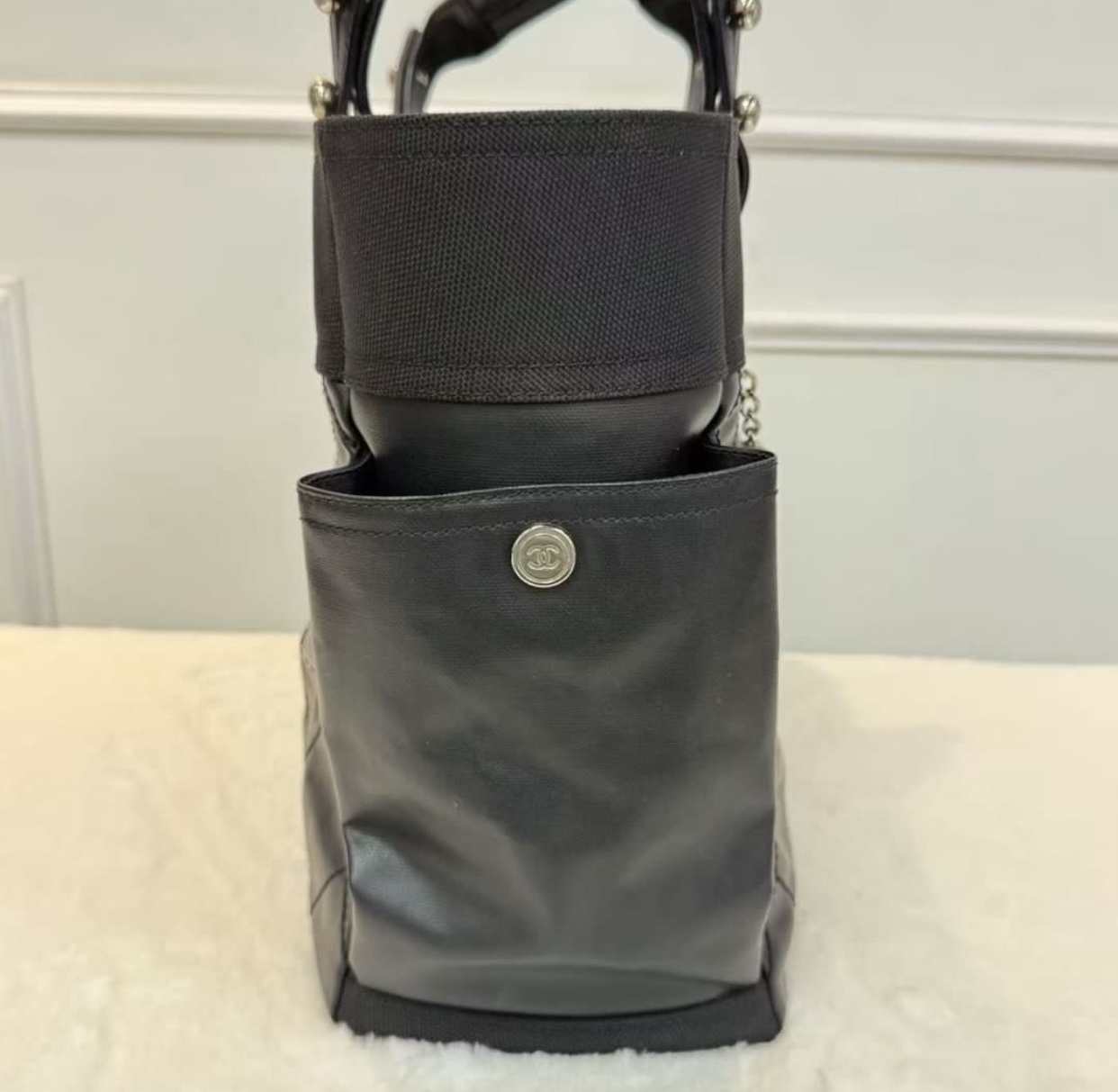 Vintage復古感 Chanel大容量tote bag